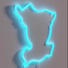Load image into Gallery viewer, Authentic Bang Tango band logo neon sign with RGB lighting