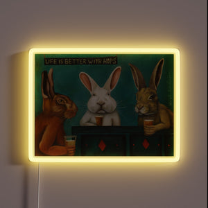 Add vibrant glow to your bar night with colorful fun.