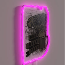 Load image into Gallery viewer, Neon BBQ and Beer Sign for Your Outdoor Entertainment Space