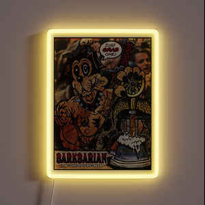 Vibrant beer-themed LED sign lights up your gaming or bar space