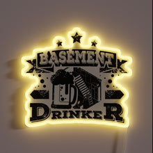 Load image into Gallery viewer, Customizable basement bar decoration with colorful LED beer signs