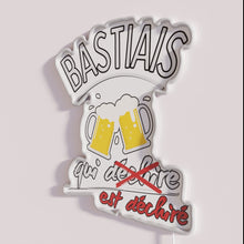 Load image into Gallery viewer, RGB Neon Beer Sign for Men&#39;s Gift Idea - Bastia Brewery Lover
