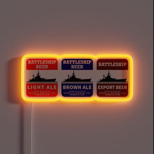 Brighten up your game with this RGB beer sign.
