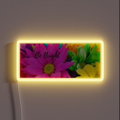 Add vibrant color and style with this bright LED sign.