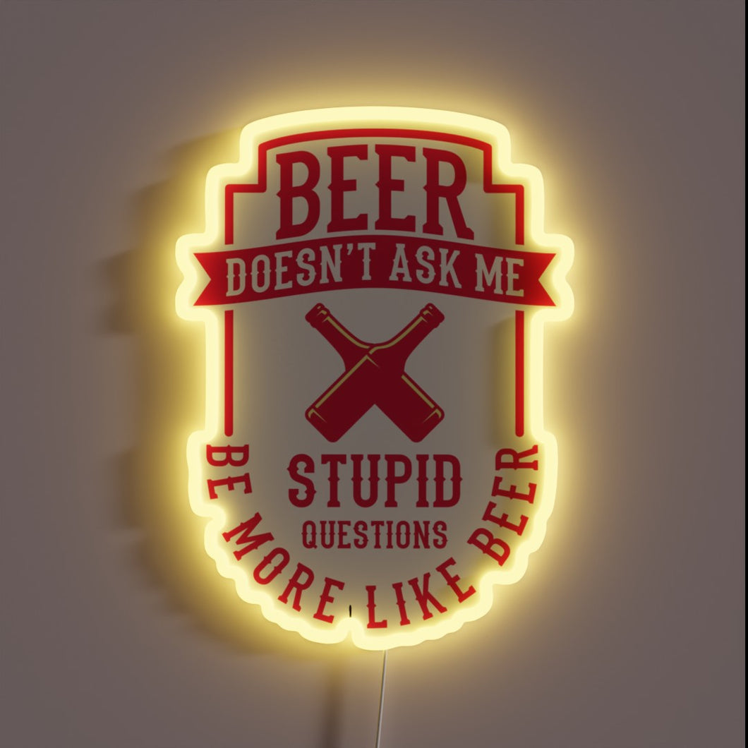 Add some playful personality to your space with this sign.