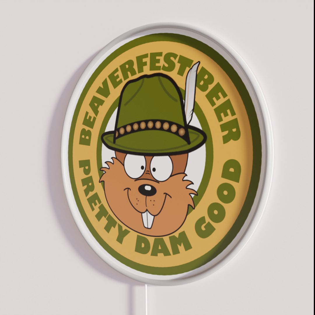 Beer Color Rgb Beaverfest Beer Rgb Led Sign – Neon Factory