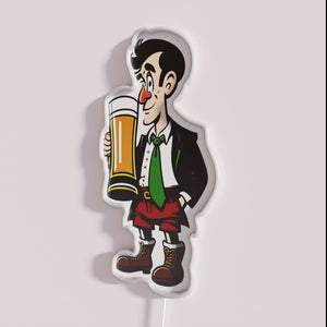 Vibrant Neon Bar Signs, Customizable Personalized RGB Beer Lover Decorations
