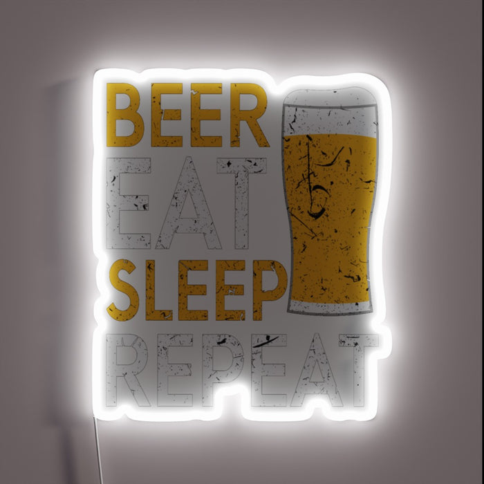 Quirky bedroom decoration featuring vibrant color scheme and playful phrase.