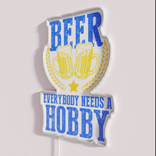 Load image into Gallery viewer, RGB neon bar decor for craft beer brewers and enthusiasts