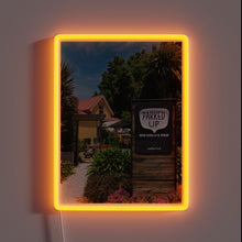 Load image into Gallery viewer, Vibrant RGB neon beer garden and event venue signage.