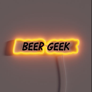 RGB Neon Sign: A Colorful Ode to Beer Enthusiasts' Passion