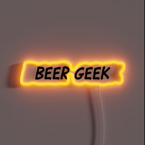 RGB Neon Sign: A Colorful Ode to Beer Enthusiasts' Passion