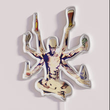 Load image into Gallery viewer, Vibrant Beer God Neon Sign with Color-Changing RGB Lighting Effect