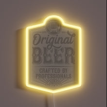 Load image into Gallery viewer, RGB Neon Sign for Craft Beer Enthusiasts and Bars Everywhere