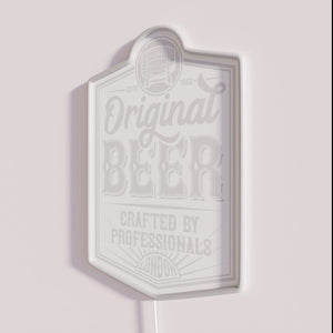 RGB Neon Sign for Home Brewers and Specialty Beer Enthusiasts