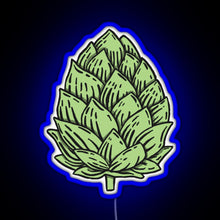 Load image into Gallery viewer, Beer Hops RGB neon sign blue
