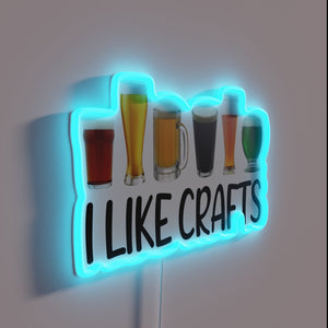 Beer connoisseur's home decor with a humorous brewing twist shines.