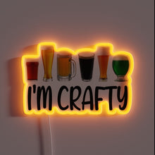 Load image into Gallery viewer, RGB Neon Sign for Home Breweries and Beer Enthusiasts Only