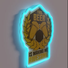 Load image into Gallery viewer, Eye-catching RGB Neon Sign for Beer Lovers and Party Enthusiasts