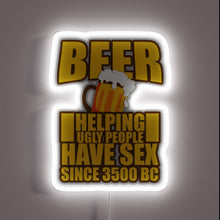 Load image into Gallery viewer, RGB Neon Sign: Beer Illuminates Your Passion with Vibrant Colors