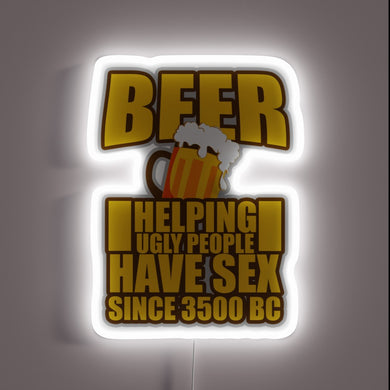 RGB Neon Sign: Beer Illuminates Your Passion with Vibrant Colors