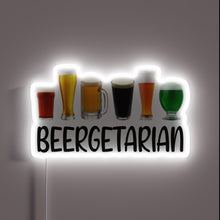Load image into Gallery viewer, Neon beer brewing sign for home enthusiasts and party lovers