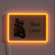 Load image into Gallery viewer, Vibrant beer-themed neon sign for the discerning rascal enthusiast