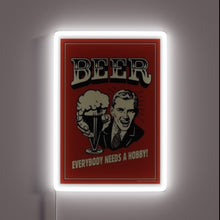 Load image into Gallery viewer, Vibrant neon sign illuminates home bar for craft beer enthusiasts
