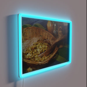 Neon sign with a playful nod to craft beer enthusiasts.