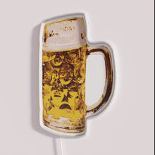 Load image into Gallery viewer, Vibrant Neon Bar Decorations for Craft Beer and Draught Enthusiasts Everywhere.