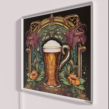 Load image into Gallery viewer, Unique Art Nouveau Inspired RGB Neon Sign for Oktoberfest Beer Lovers