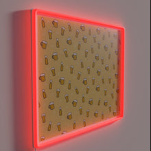 Load image into Gallery viewer, Add vibrant ambiance with colorful beer inspired LED light decor