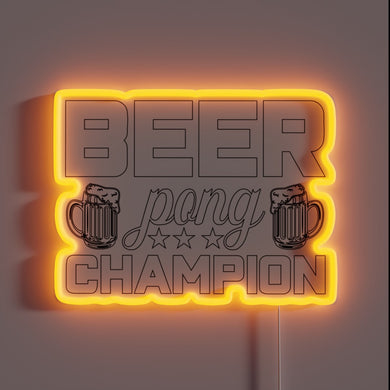 Neon Sign for Party Hosts and Ultimate Drinking Game Enthusiasts