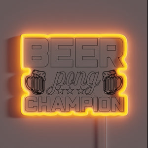 Neon Sign for Party Hosts and Ultimate Drinking Game Enthusiasts