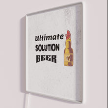 Load image into Gallery viewer, RGB Neon Bar Sign with Colorful Glowing Beer Typography Letters