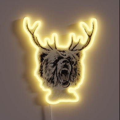 Vibrant Color-Changing LED Sign for Home Bar and Decor