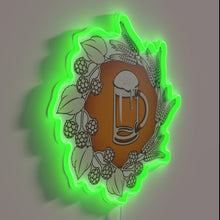 Load image into Gallery viewer, Add neon ambiance to your home bar with colorful beer lights