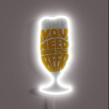 Load image into Gallery viewer, Vibrant Beer Sign Illuminates Your Home with Colorful Neon Accents