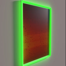 Load image into Gallery viewer, Neon beer sign with colorful RGB lighting and vibrant design