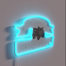 Load image into Gallery viewer, Unterhopft Hopfen Party Pils Neon Sign: A Fun German Beer Sign