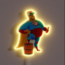 Load image into Gallery viewer, RGB Neon Sign for the Ultimate Brew Hero in Your Home