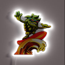 Load image into Gallery viewer, Neon glow beer surfer decorative lighting for home bars tonight