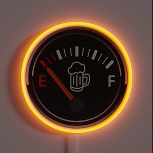 Eye-catching LED neon sign for beer enthusiasts and bar decor.
