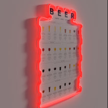 Load image into Gallery viewer, RGB Neon Sign: Comprehensive Guide to Various Beer Types Lagers