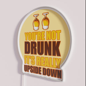 Colorful, vibrant RGB neon beer sign decor for modern bars.