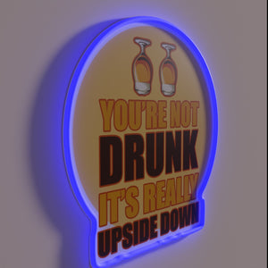 Add a touch of quirky humor with this beer outside sign.