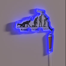 Load image into Gallery viewer, Neon bar decor: vibrant Beer Week sign with colorful lighting accents