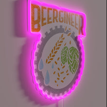 Load image into Gallery viewer, Neon Sign for Hop Heads and Beer Connoisseurs at Home.