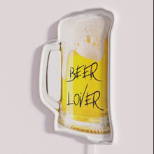 Load image into Gallery viewer, RGB LED beer bar pub decor personalized neon signage