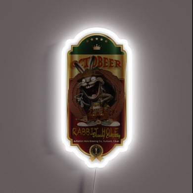 Add vibrant ambiance with this LED octagonal beer theme sign.